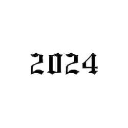 Trykkloss,Årstall 2024, Old English