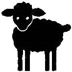 Trykkloss, lam1 lite, venstre