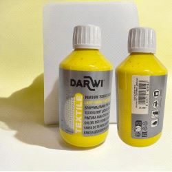 Darwi Textile Tekstilmaling Gullgul – 250ml
