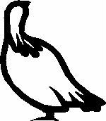 Trykkloss,rype,venstre,stor