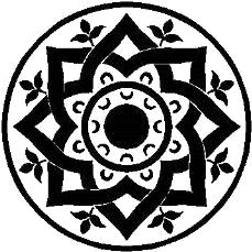 Trykkloss, rose 116-2